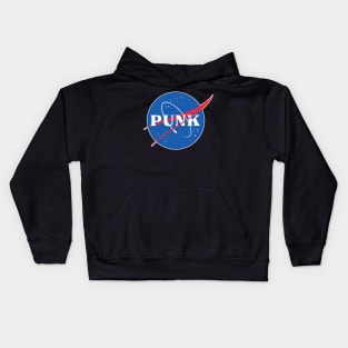 NASA - PUNK Logo Parody Design Artwork Kids Hoodie